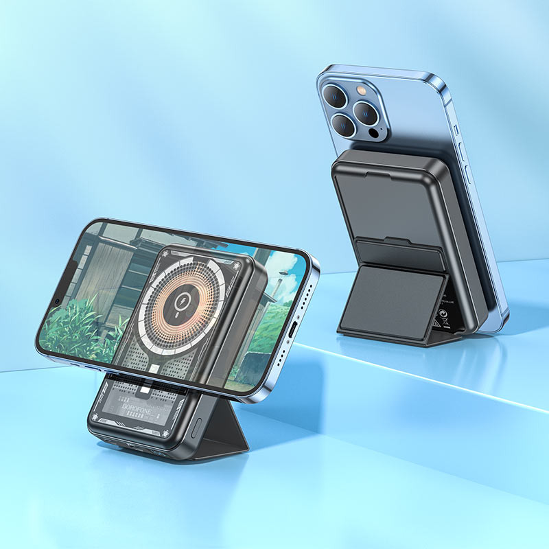 Портативний зарядний пристрій Power Bank BOROFONE BJ29 PD20W+QC3.0 з БЗП 10000 mAh дивитися фото №7