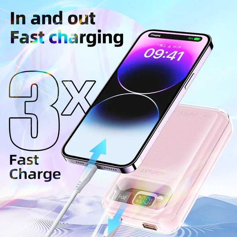 Портативний зарядний пристрій Power Bank Acefast M2-20000 Exploration 30W 20000 mAh дивитися фото №5