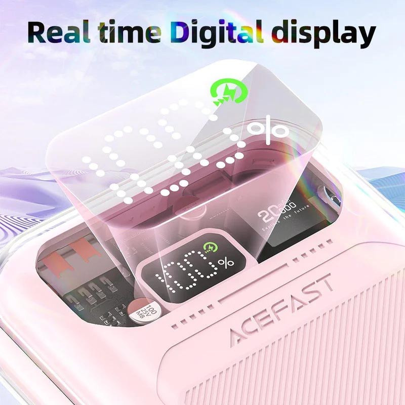 Портативний зарядний пристрій Power Bank Acefast M2-20000 Exploration 30W 20000 mAh дивитися фото №6