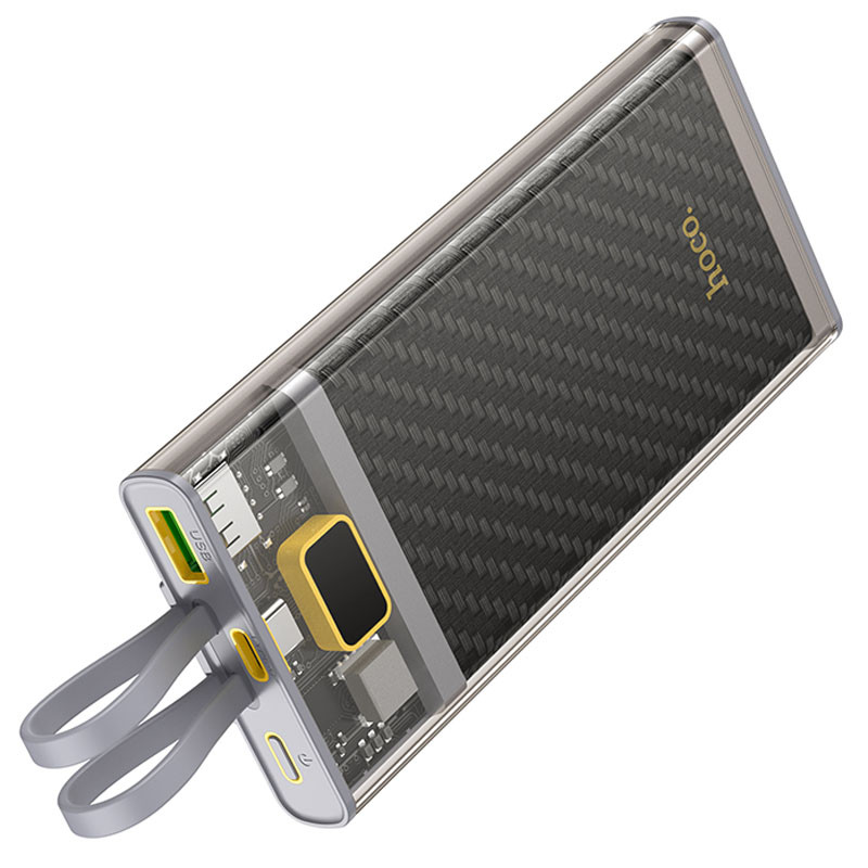 Портативний зарядний пристрій Power Bank Hoco J104 Discovery Edition 22.5W with cable 10000 mAh дивитися фото №4