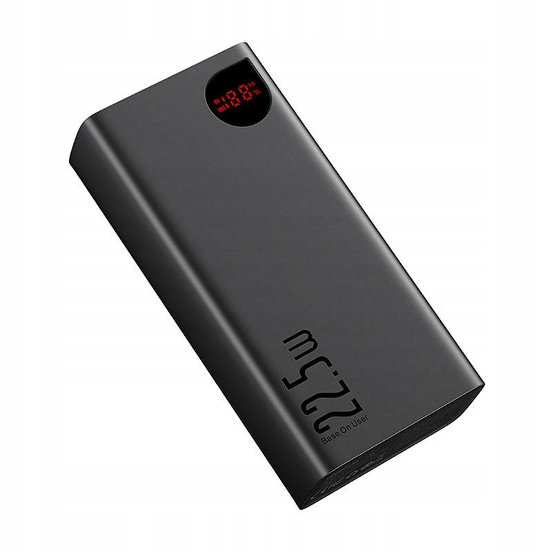 Портативний ЗП Power Bank Baseus Adaman Digital Display 22.5W 40000mAh (PPAD020101) на малюнкі №3