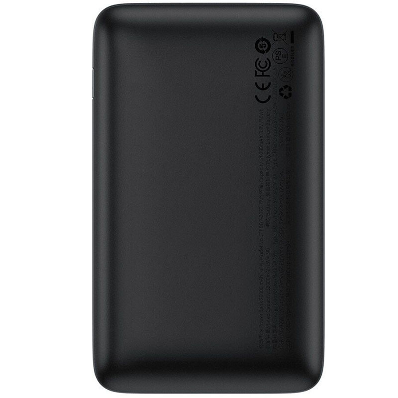 Портативний зарядний пристрій Baseus Bipow Pro Digital Display 22.5W 20000 mAh (PPBD03000) дивитися фото №2