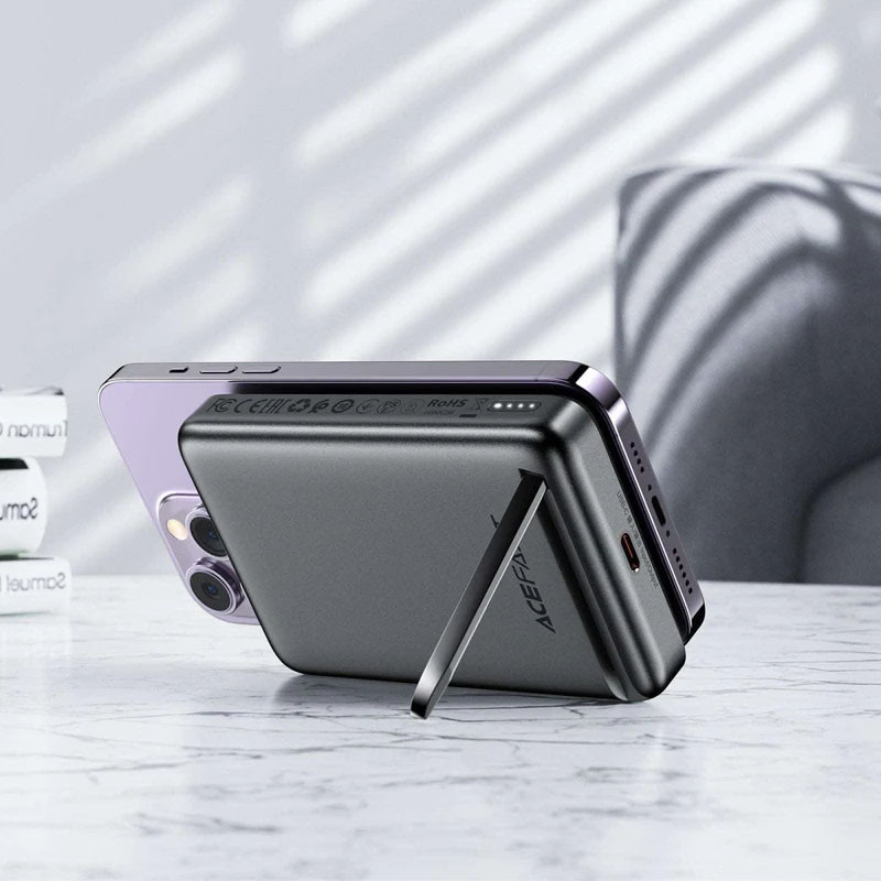 Портативний ЗП Power Bank Acefast M6 PD20W з БЗП 10000 mAh на малюнкі №5