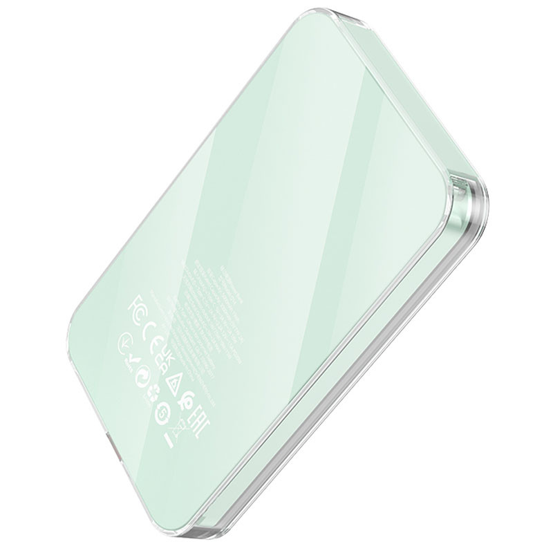 Портативний ЗП Power Bank Hoco Q14 Ice Crystal PD20W з БЗП 5000 mAh на малюнкі №2