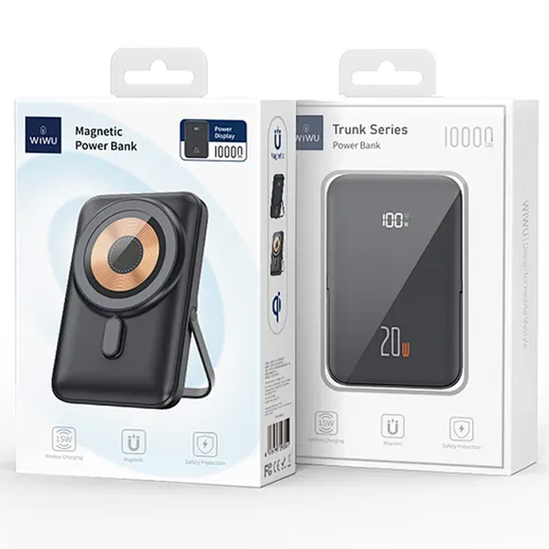 Портативний зарядний пристрій Power Bank WIWU Wi-P011 c БЗП 10000 mAh дивитися фото №6