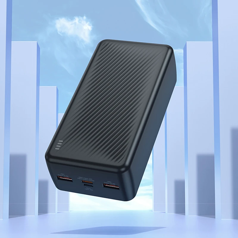 Портативний ЗП Power Bank Borofone BJ56B Graceful 22.5W+PD20W 30000 mAh, Black 3, купити оптом з доставкою