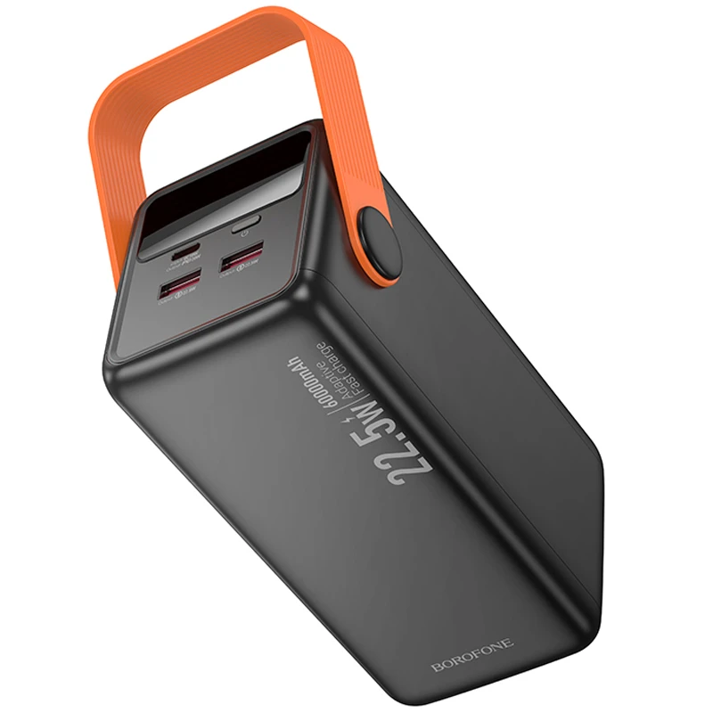 Портативное ЗУ Power Bank Borofone BJ66B Magnifico 22.5W+PD20W 60000 mAh, Black 6, купить оптом с доставкой