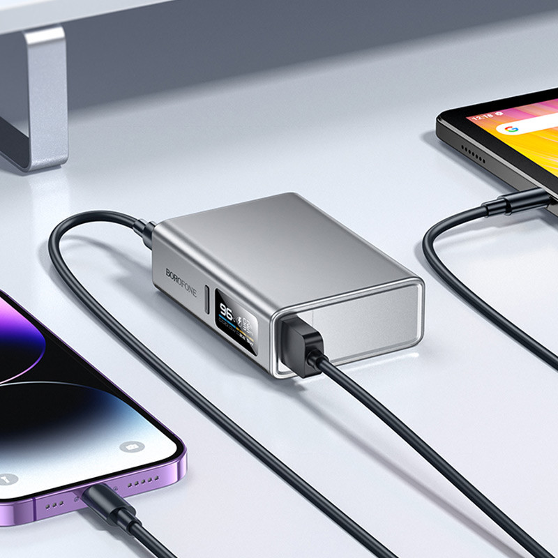 Портативний ЗП Power Bank BOROFONE BJ72 Energy 22.5W+PD20W with display 10000 mAh на малюнкі №8