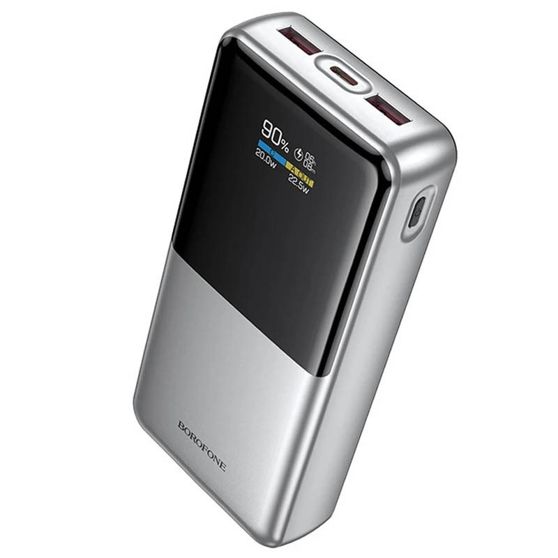 Портативний ЗП Power Bank BOROFONE BJ75A Foinse 22.5W+PD20W with display 20000 mAh на малюнкі №1