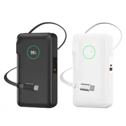 Портативное ЗУ Power Bank WIWU Wi-P049 22.5W+PD35W with cable 10000 mAh