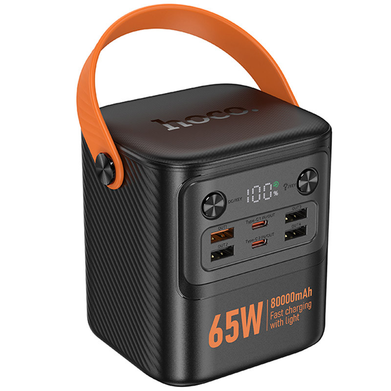Портативний ЗП Power Bank Hoco J152 Pro Tough PD65W 80000 mAh на малюнкі №1