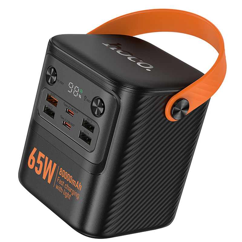 Портативний ЗП Power Bank Hoco J152 Pro Tough PD65W 80000 mAh на малюнкі №3