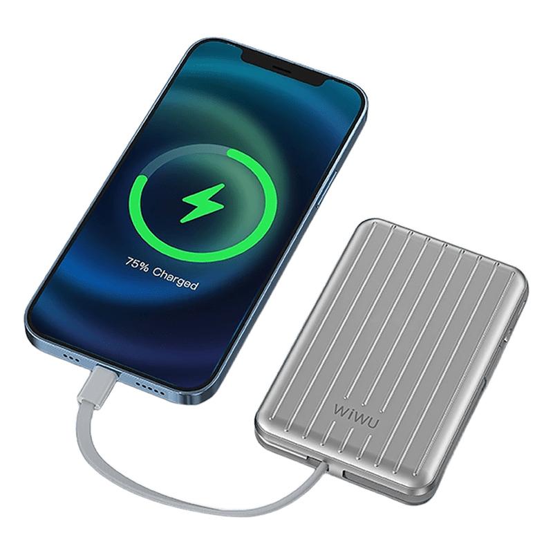 Портативний ЗП Power Bank WIWU PP03 Trunk Series 22.5W з БЗП 10000 mAh на малюнкі №4