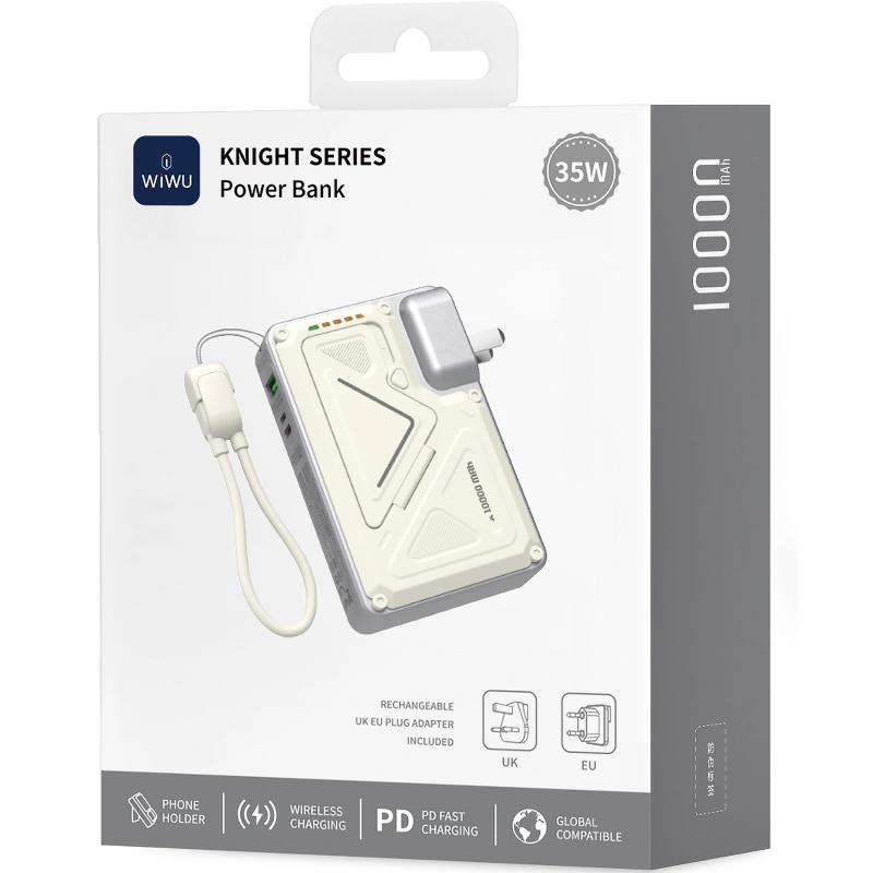 Портативний ЗП Power Bank WIWU Wi-P057 Knight 22.5W+PD35W 10000 mAh на малюнкі №4