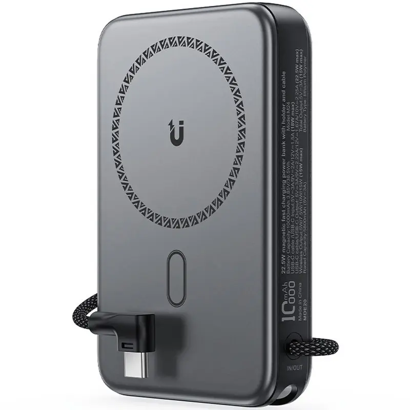 Портативное ЗУ Power Bank Acefast M24 22.5W с БЗУ 10000 mAh, купить оптом с доставкой