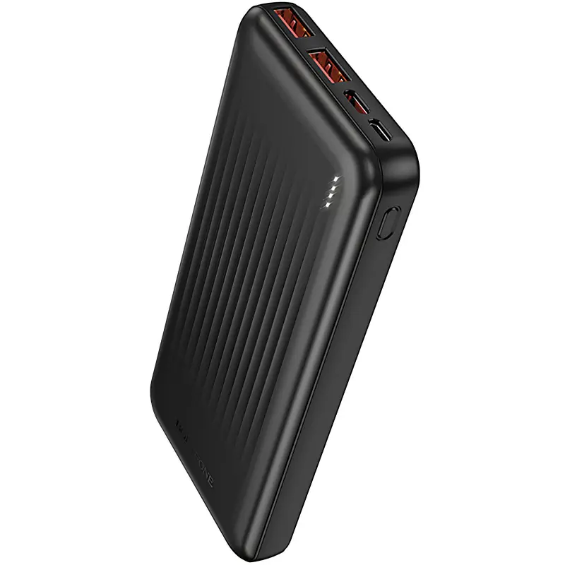 Портативное ЗУ Power Bank Borofone BJ80 Clever 22.5W+PD20W 10000 mAh, Black, купить оптом с доставкой
