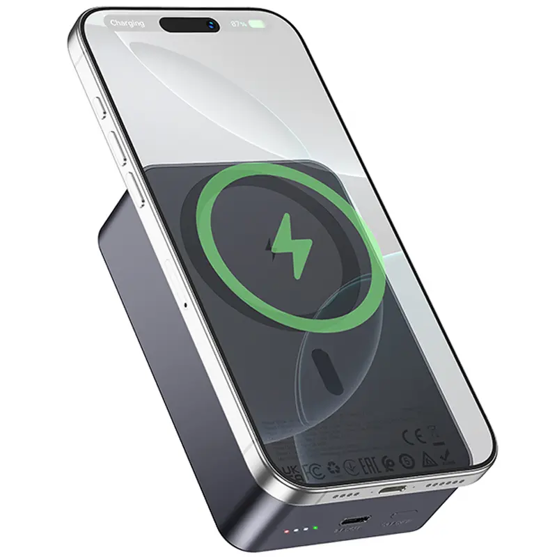 Портативний ЗП Power Bank Hoco J160B Original PD20W з БЗП 20000 mAh, Metal gray 2, купити оптом з доставкою