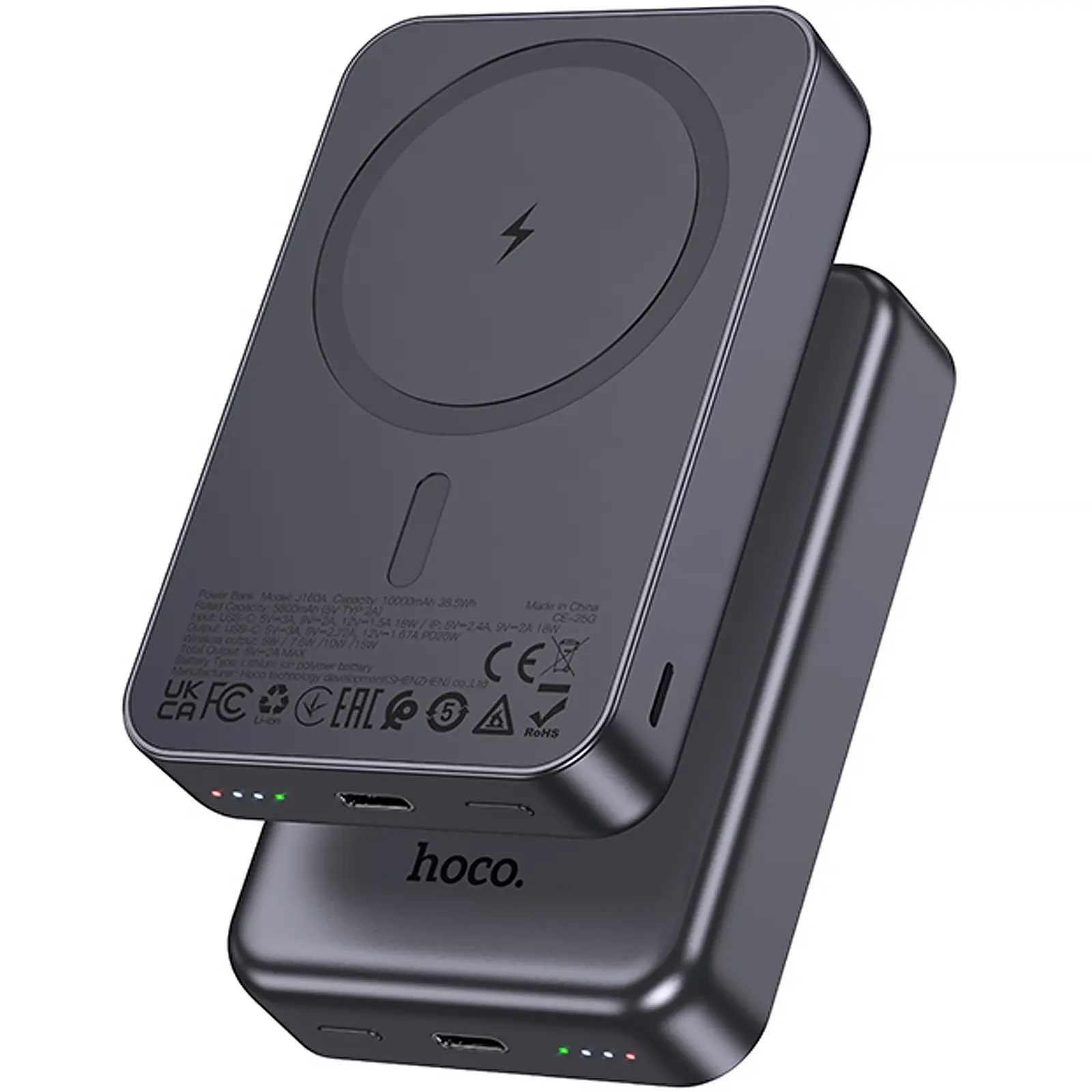 Портативний ЗП Power Bank Hoco J160A Original PD20W з БЗП 10000 mAh, купити оптом з доставкою
