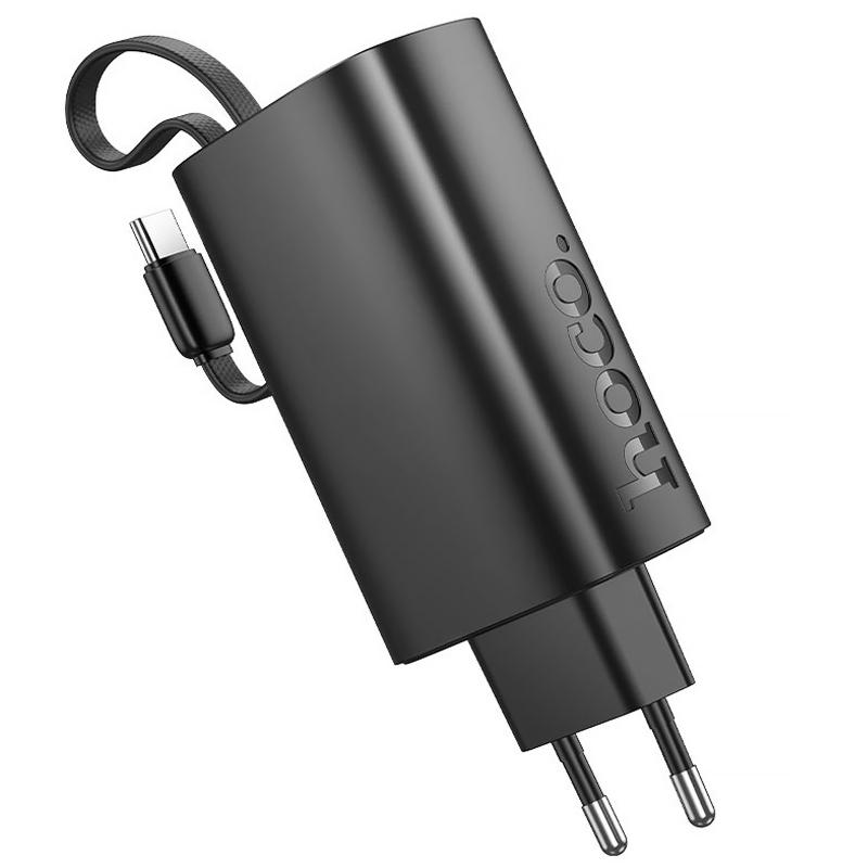 Портативний ЗП Power Bank Hoco J148 Handy PD20W with cable 5000 mAh на малюнкі №1