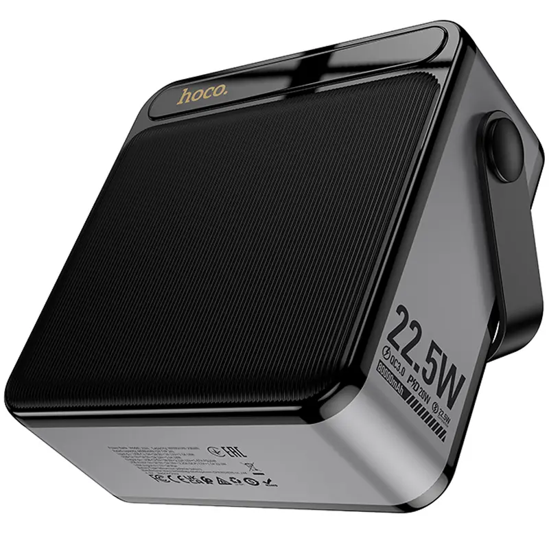 Портативний ЗП Power Bank Hoco J161 Power 22.5W+PD20W with lighting 80000 mAh, Black / Gray 5, купити оптом з доставкою