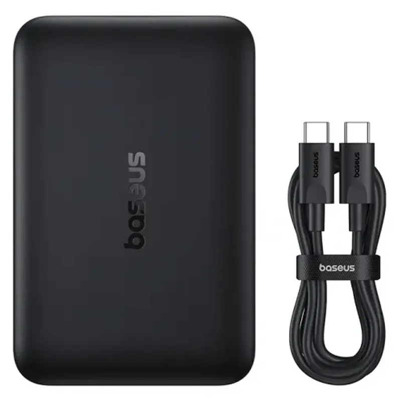 Портативное ЗУ Power Bank Baseus EnerFill FM11 Ultra-Mini 22.5W с БЗУ 10000mAh (PPFM11-1022), Black 3, купить оптом с доставкой