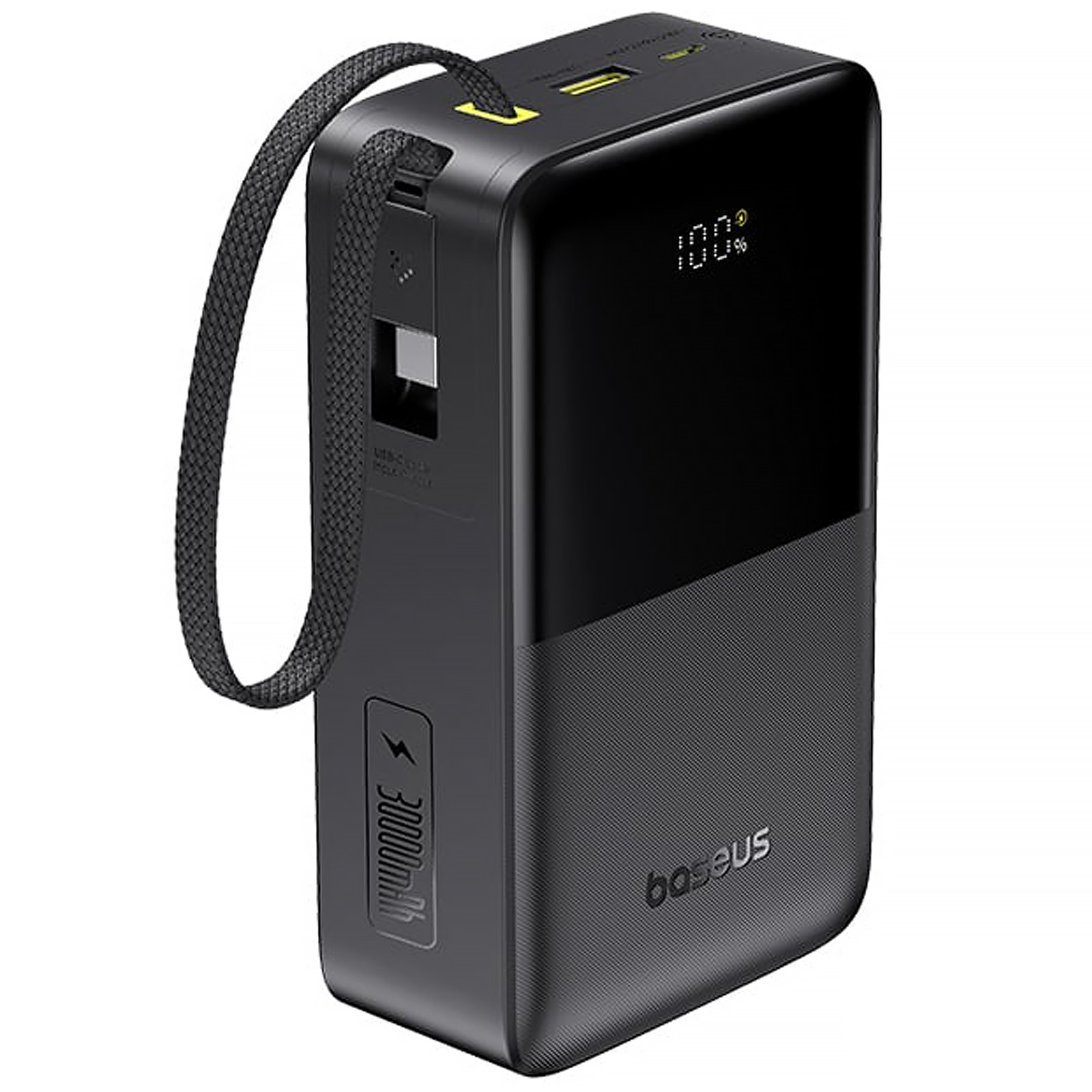 Портативний ЗП Power Bank Baseus EnerFill FC51 Bipow2 Pro 22.5W 30000mAh (E0028100), Black, купити оптом з доставкою
