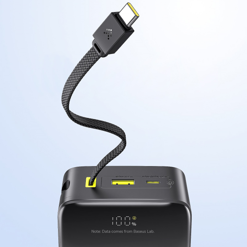 Портативний ЗП Power Bank Baseus EnerFill FC51 Bipow2 Pro 22.5W 30000mAh (E0028100), Black 2, купити оптом з доставкою