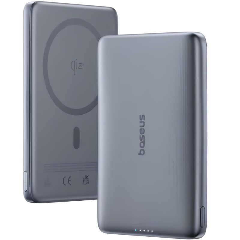 Портативний ЗП Power Bank Baseus PicoGo AM41 Ultra-Slim 27W c БЗП 10000 mAh (E0027200), Gray 1, купити оптом з доставкою