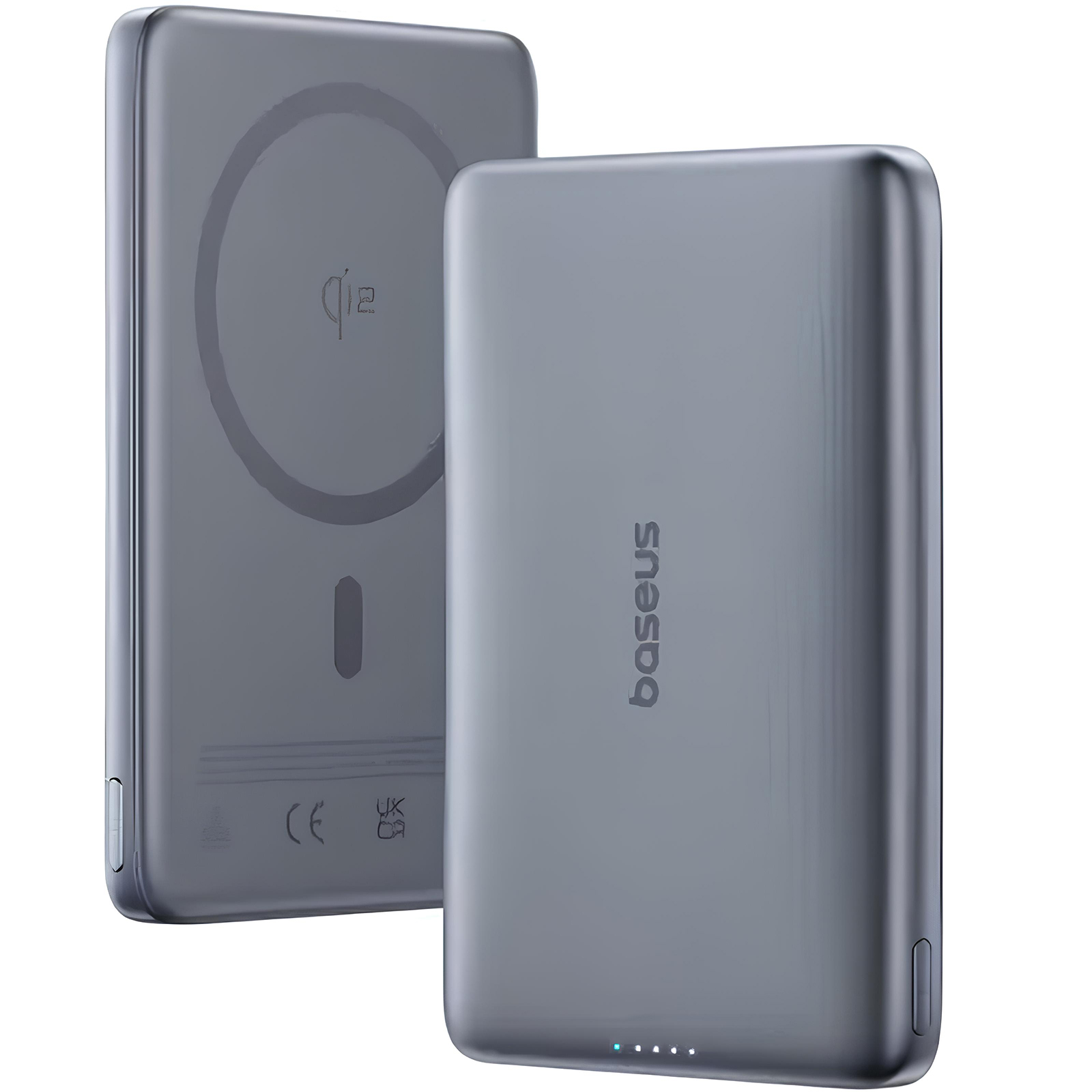 Портативний ЗП Power Bank Baseus PicoGo AM41 Ultra-Slim 27W c БЗП 10000 mAh (E0027200), Gray 1, купити оптом з доставкою