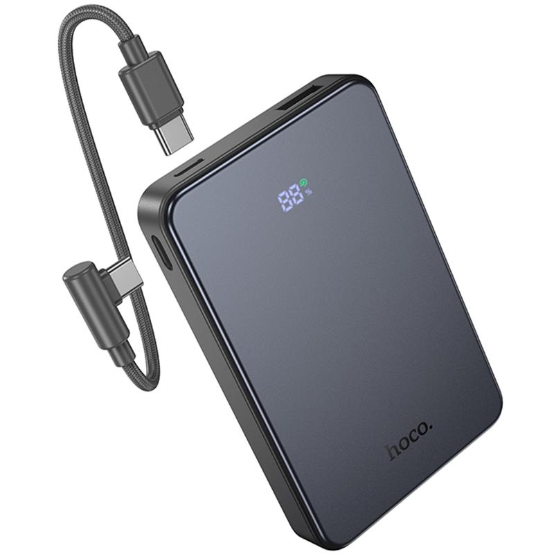 Портативний ЗП Power Bank Hoco J170 Starlight 22.5W+PD20W with cable 10000 mAh на малюнкі №1