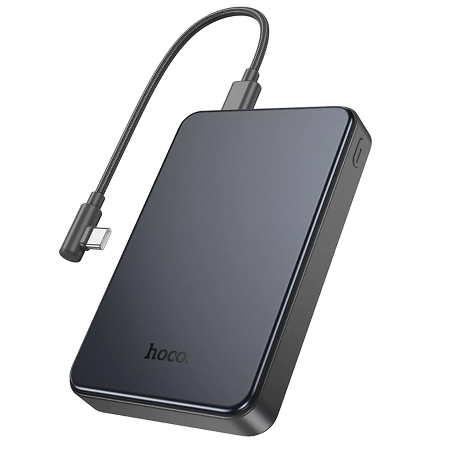 Портативное ЗУ Power Bank Hoco J170 Starlight 22.5W+PD20W with cable 10000 mAh, Metal gray 4, купить оптом с доставкой