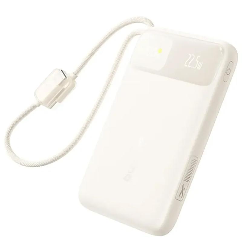 Портативное ЗУ Power Bank Baseus EnerFill FC11 PD22.5W with cable 10000 mAh (E0027R) на картинке №1