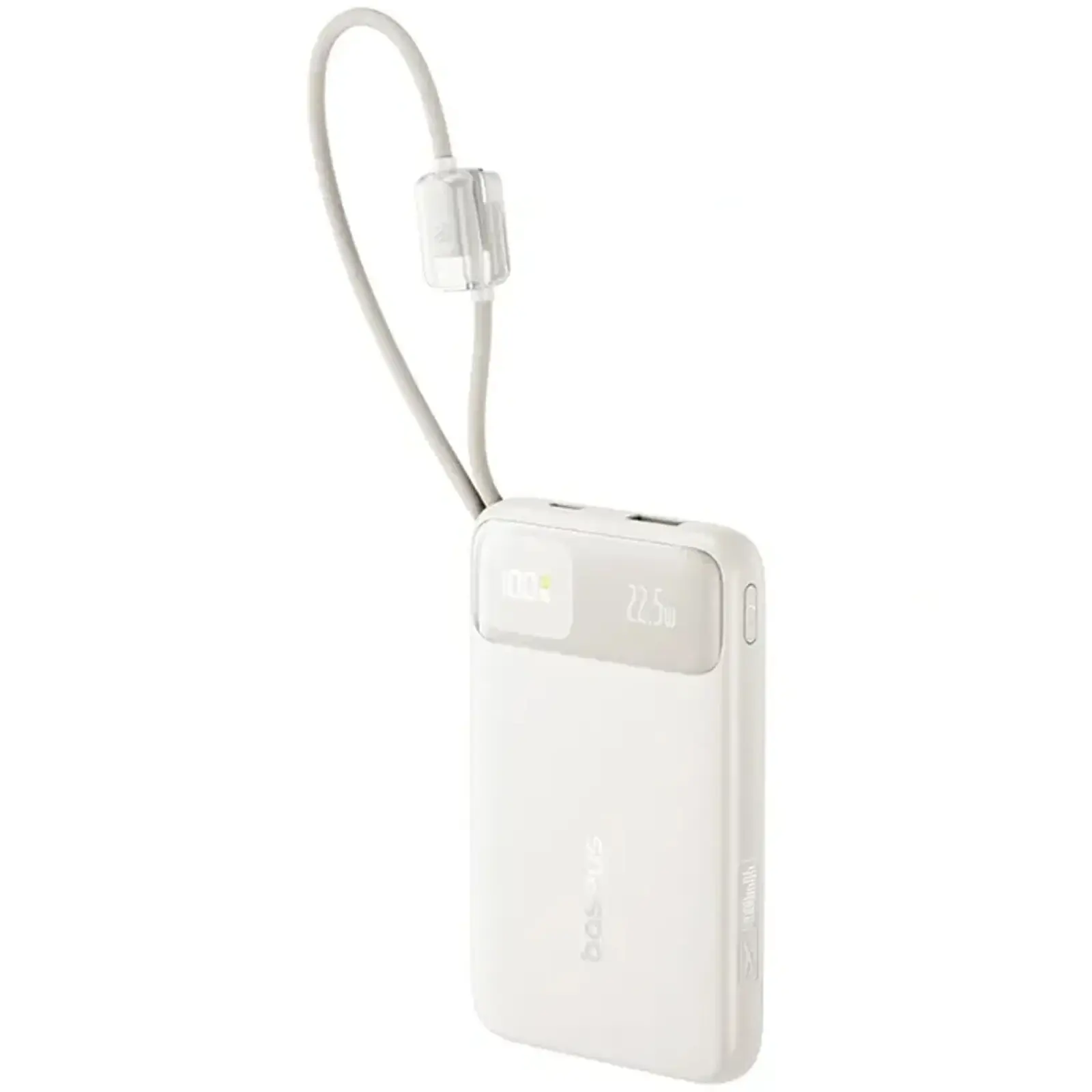 Портативное ЗУ Power Bank Baseus EnerFill FC11 PD22.5W with cable 10000 mAh (E0027R), Biege 1, купить оптом с доставкой