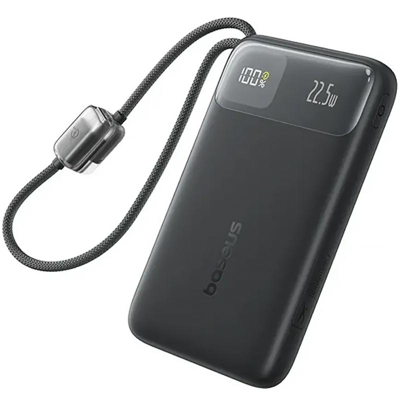 Портативное ЗУ Power Bank Baseus EnerFill FC11 PD22.5W with cable 10000 mAh (E0027R) на картинке №1