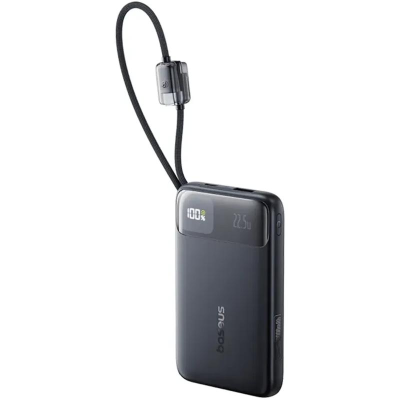 Портативное ЗУ Power Bank Baseus EnerFill FC11 PD22.5W with cable 10000 mAh (E0027R) на картинке №2