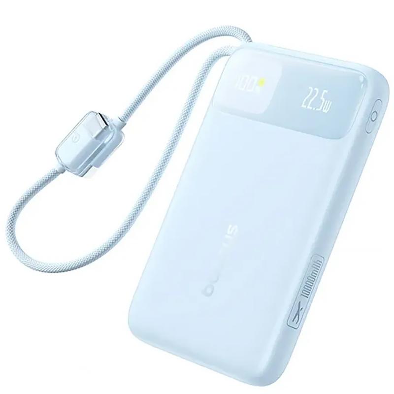 Портативное ЗУ Power Bank Baseus EnerFill FC11 PD22.5W with cable 10000 mAh (E0027R) на картинке №1