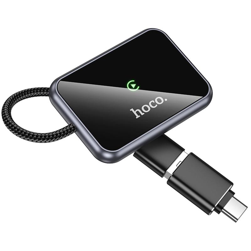 Адаптер Hoco HU1 Way car wireless CarPlay на картинке №3