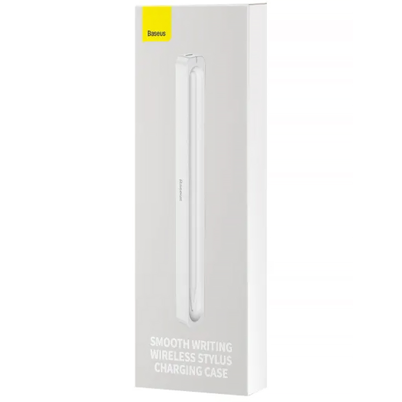Стілус Baseus Smooth Writing with Charging Case (P80015907213), Moon White 1, купити оптом з доставкою