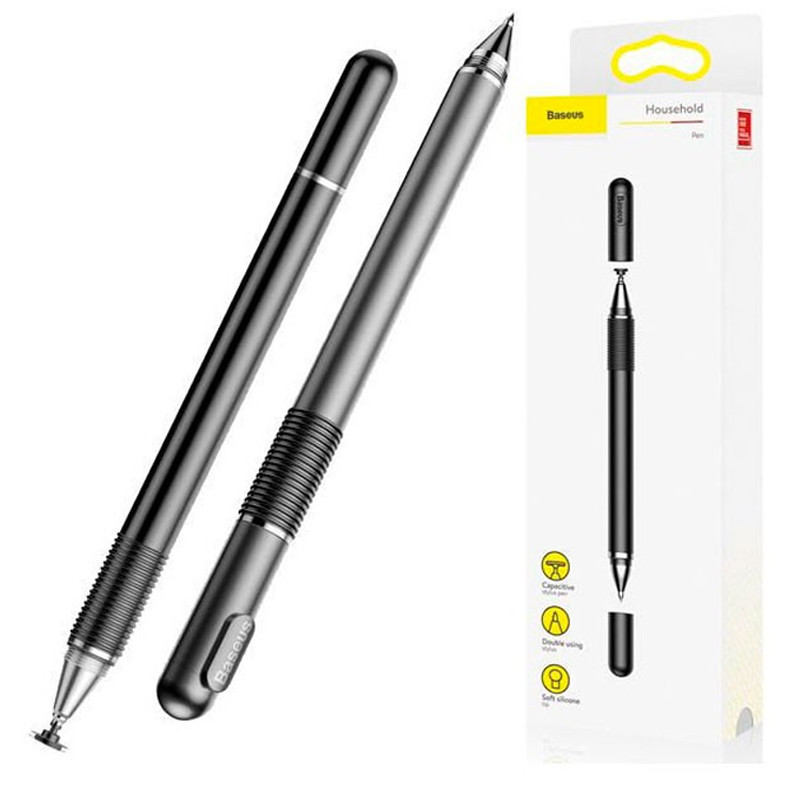 Уценка Стилус Baseus Golden Cudgel Capacitive (ACPCL), Поврежденная упаковка / Черный 5, купить оптом с доставкой