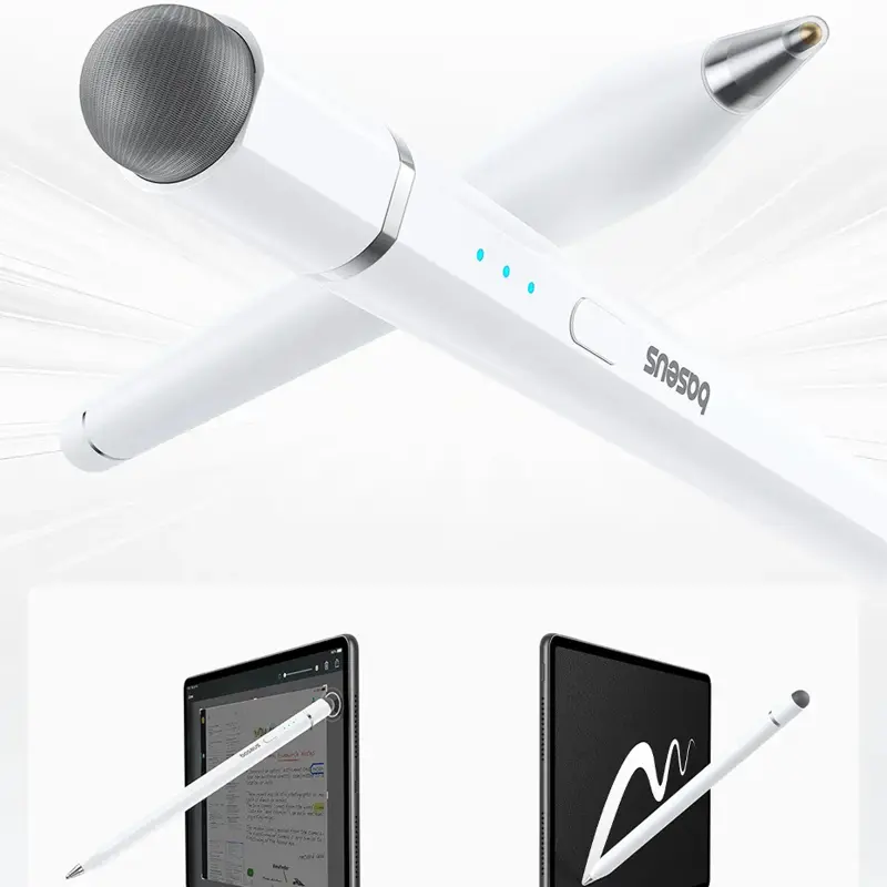 Стилус Baseus HN1 Wise Writing (B0004F), Moon White 2, купить оптом с доставкой