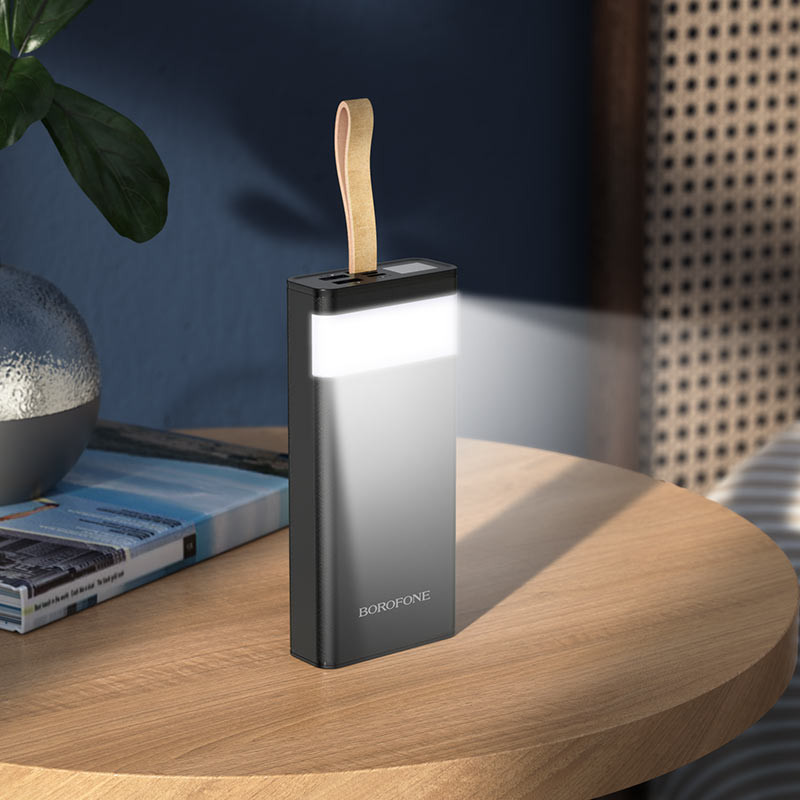 Портативне ЗП Power Bank BOROFONE BJ18 Coolmy 20000 mAh Зображення №4 Портативне ЗП Power Bank BOROFONE BJ18 Coolmy 20000 mAh дивитися фото №4