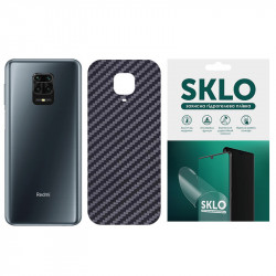 Защитная пленка SKLO Back (тыл) Carbon для Xiaomi Poco M3