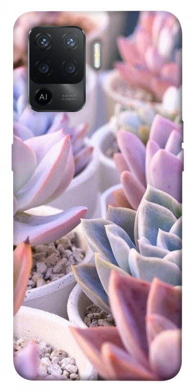 Чехол itsPrint Эхеверия 2 для Oppo Reno 5 Lite, цветы, купить оптом с доставкой