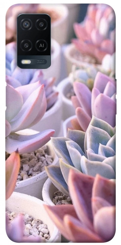 Чехол itsPrint Эхеверия 2 для Oppo A16s / A16, цветы, купить оптом с доставкой