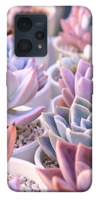 Чехол itsPrint Эхеверия 2 для Realme 9 4G / 9 Pro+, цветы, купить оптом с доставкой