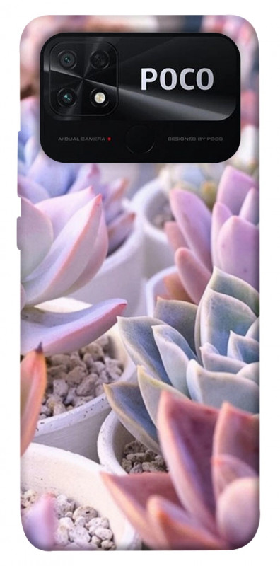 Чехол itsPrint Эхеверия 2 для Xiaomi Poco C40, цветы, купить оптом с доставкой