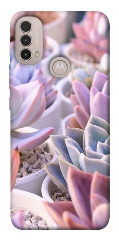 Чехол itsPrint Эхеверия 2 для Motorola Moto E40, цветы, купить оптом с доставкой