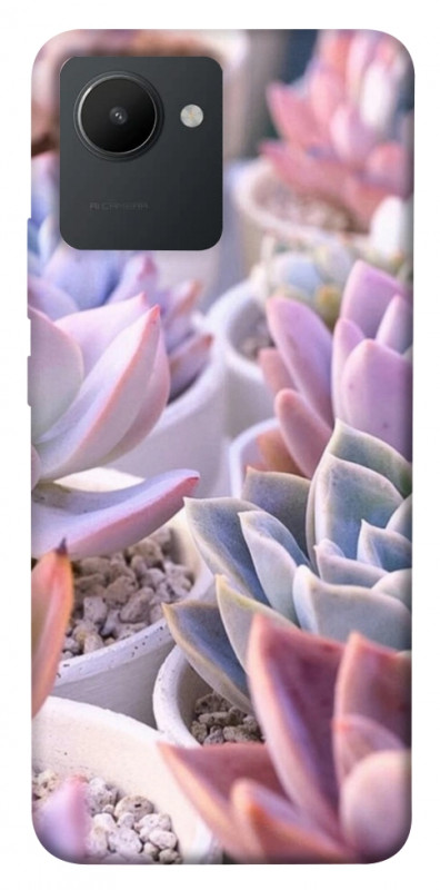 Чехол itsPrint Эхеверия 2 для Realme C30s, цветы, купить оптом с доставкой