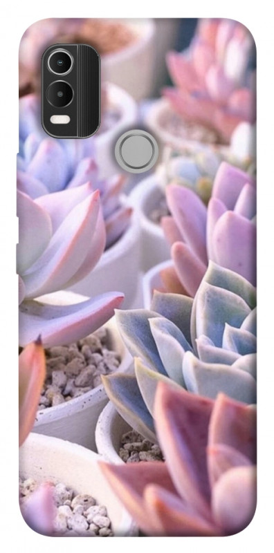 Чехол itsPrint Эхеверия 2 для Nokia C21 Plus, цветы, купить оптом с доставкой