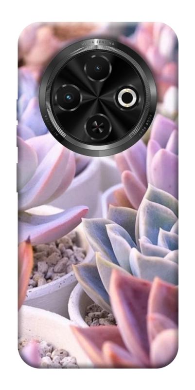 Чохол itsPrint Ехеверія 2 для TECNO Spark 30C, квіти, купити оптом з доставкою